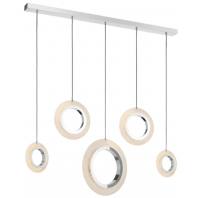 TELBIX-LUNA 5 RING PENDANT